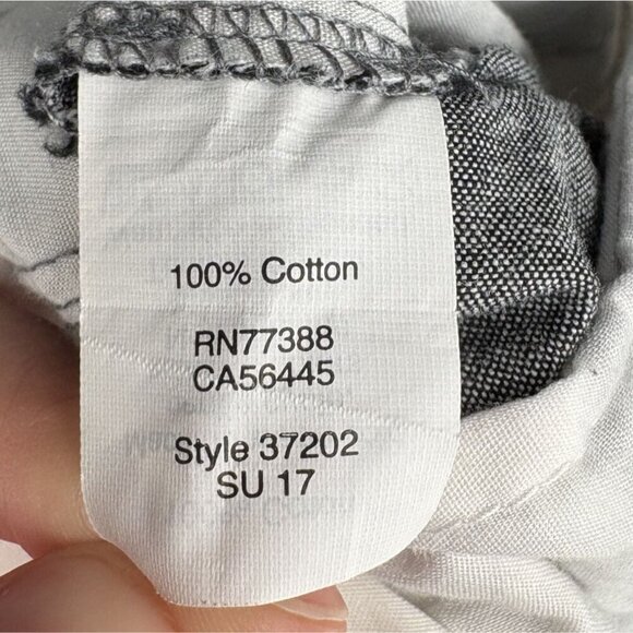 J.Crew Men's Chambray Rivington Shorts 34w Gray Preppy Old Money - Picture 4 of 8